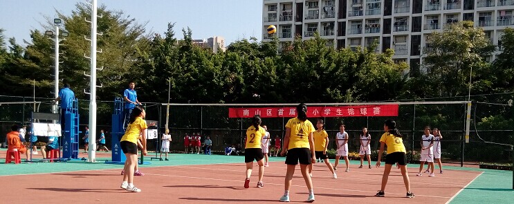 孩子们从完全没有基础,到能够垫球,传球,发球,防守,站位转位,领跃排球